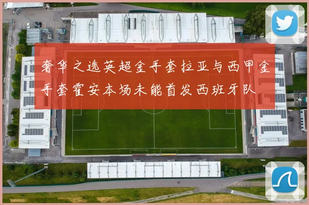 奢华之选英超金手套拉亚与西甲金手套霍安本场未能首发西班牙队